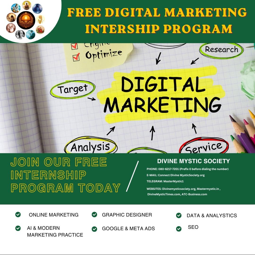 FREE DIGITAL MARKETING INTERNSHIP PROGRAM